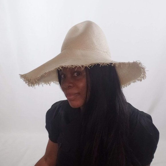 Jarbo White Floppy Sun Hat main image 5